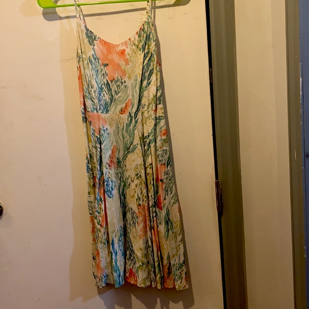 Floral print dress XS